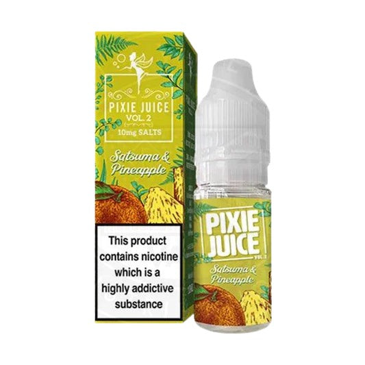 Pixie Juice Vol 2 Satsuma Pineapple Salt 10ml