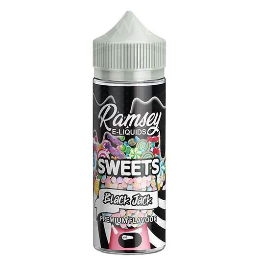 Ramsey E-Liquids Sweets - Blackjack 0mg 100ml Shortfill